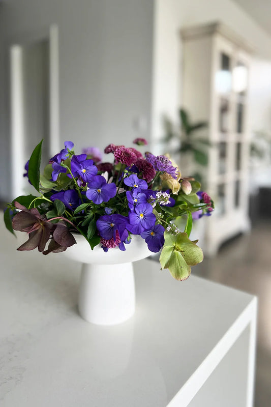 Charlotte Porcelain Pedestal