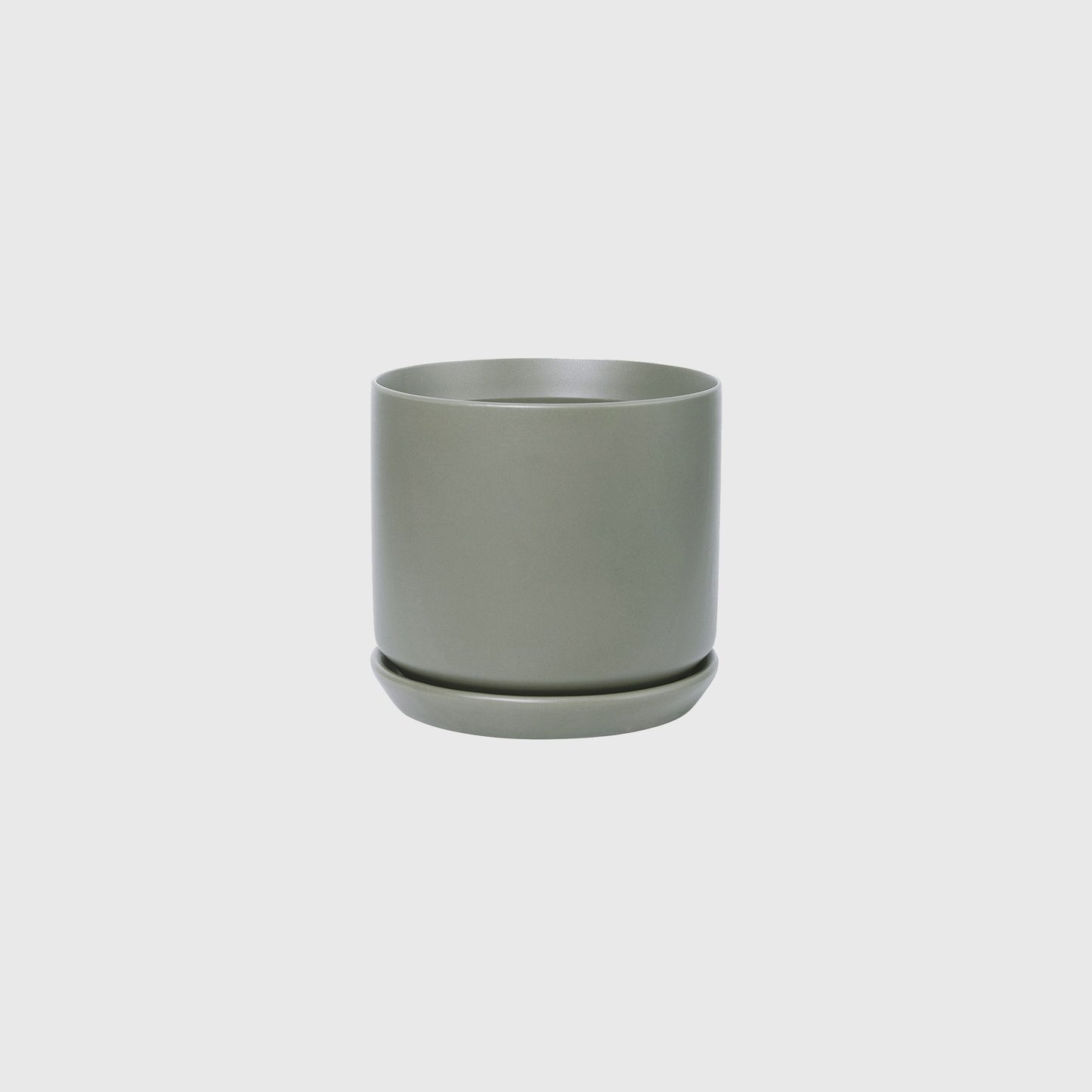 Olso cover pot for house plants sage