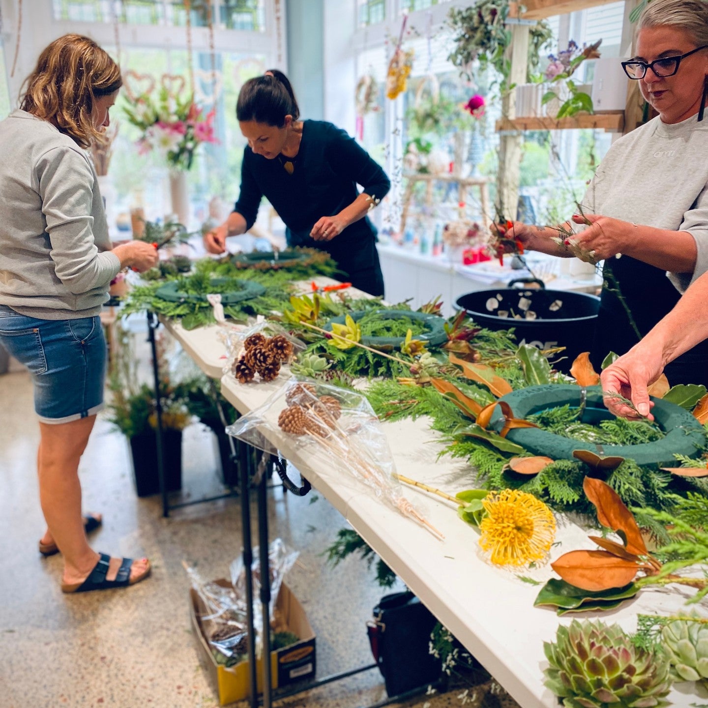 Workshop: Christmas Fresh Foliage Wreath