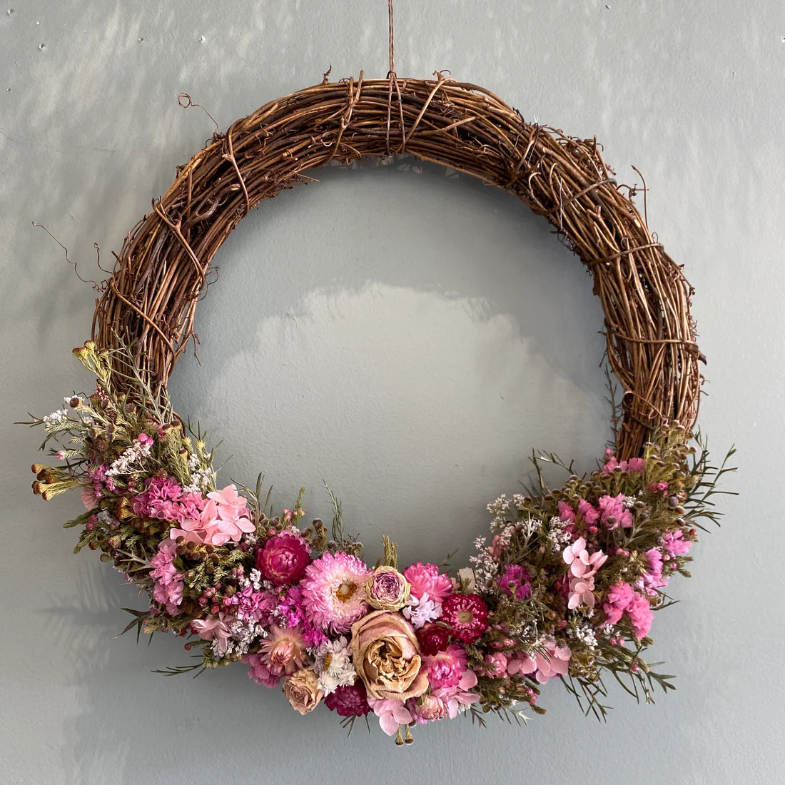 Workshop: Dried Flower Wreath (half)