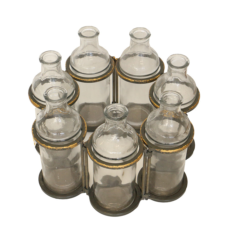 7 Bud Vase Chain in a circle