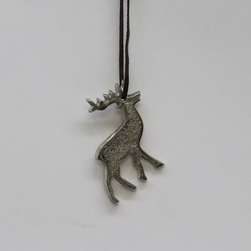 Silver hanging reindeer