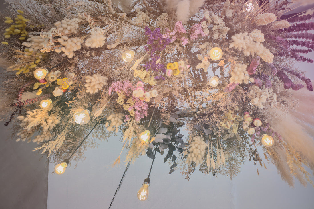 Hanging Flower Installations