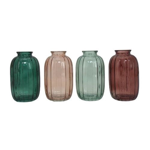 Coloured Bud Vase Set