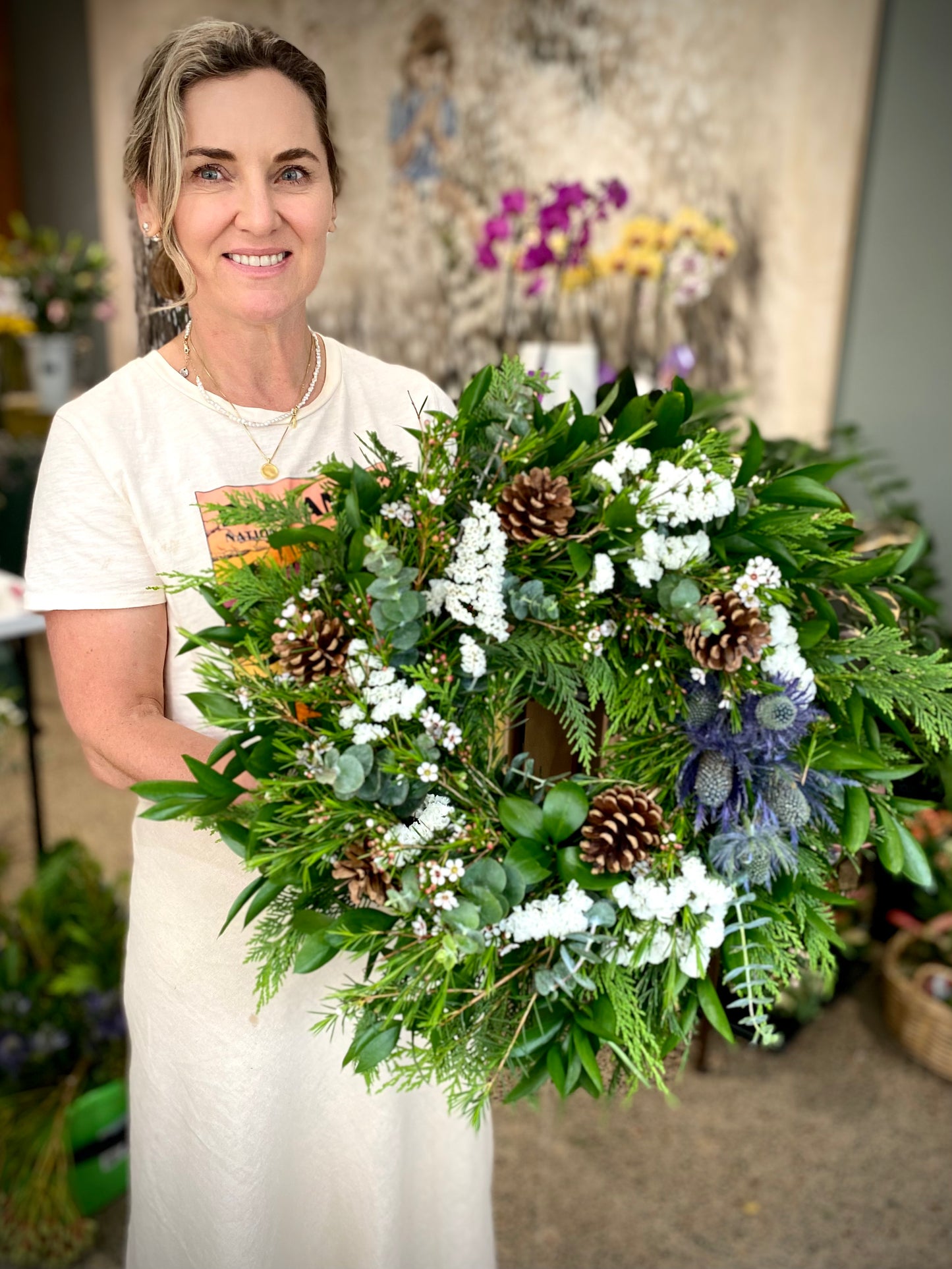 Christmas Wreath-making Workshop 1