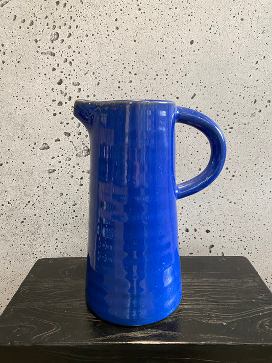 Blue Ceramic Jug