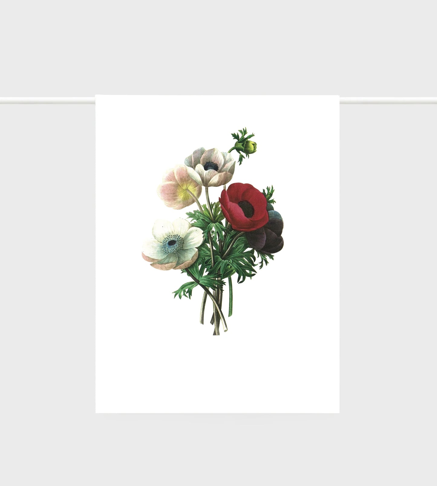 Linen Botanical Tea Towel
