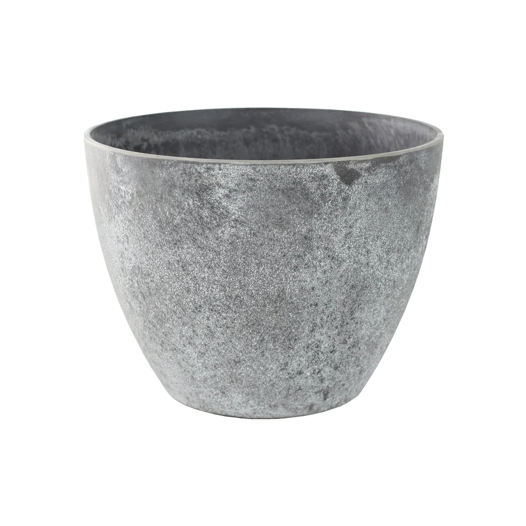 Concrete-look pot (large)