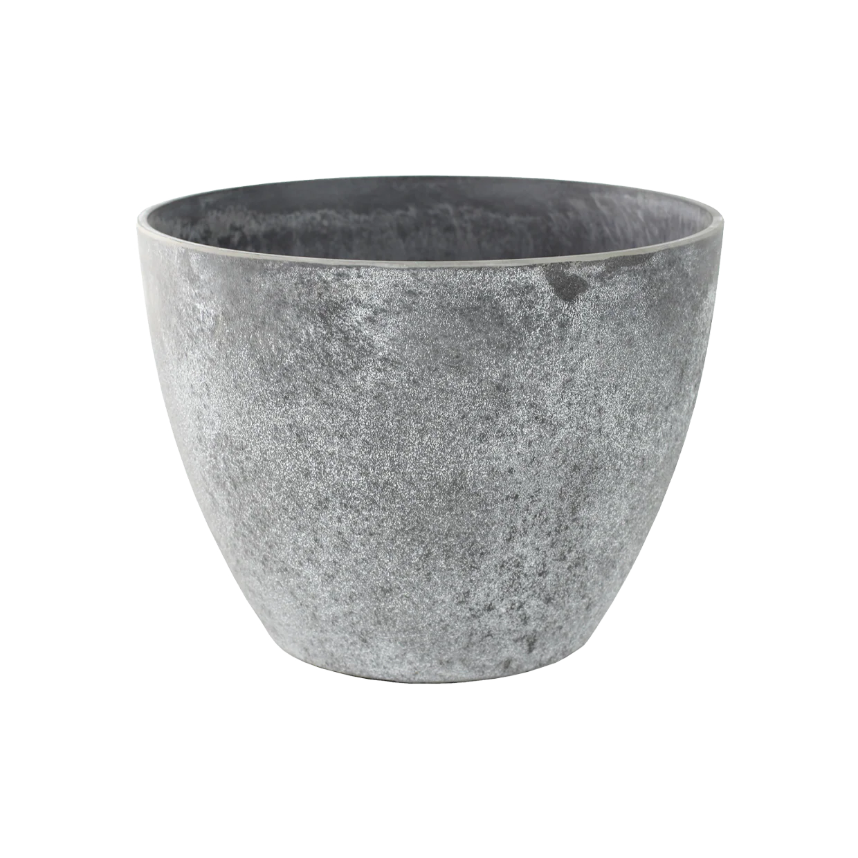 Concrete-look pot (large)