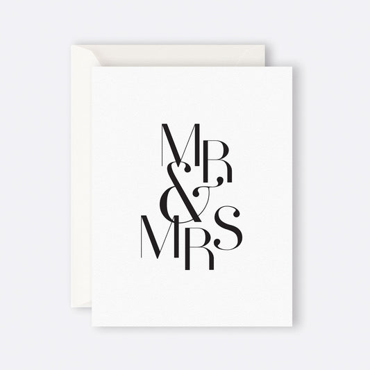 Greeting Card – Mrs & Mrs