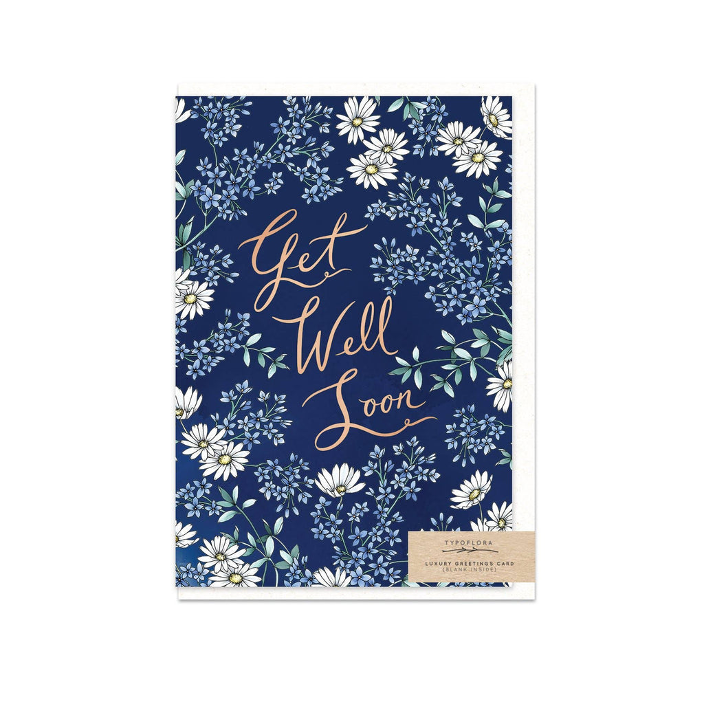 Ditsy Get Well Card