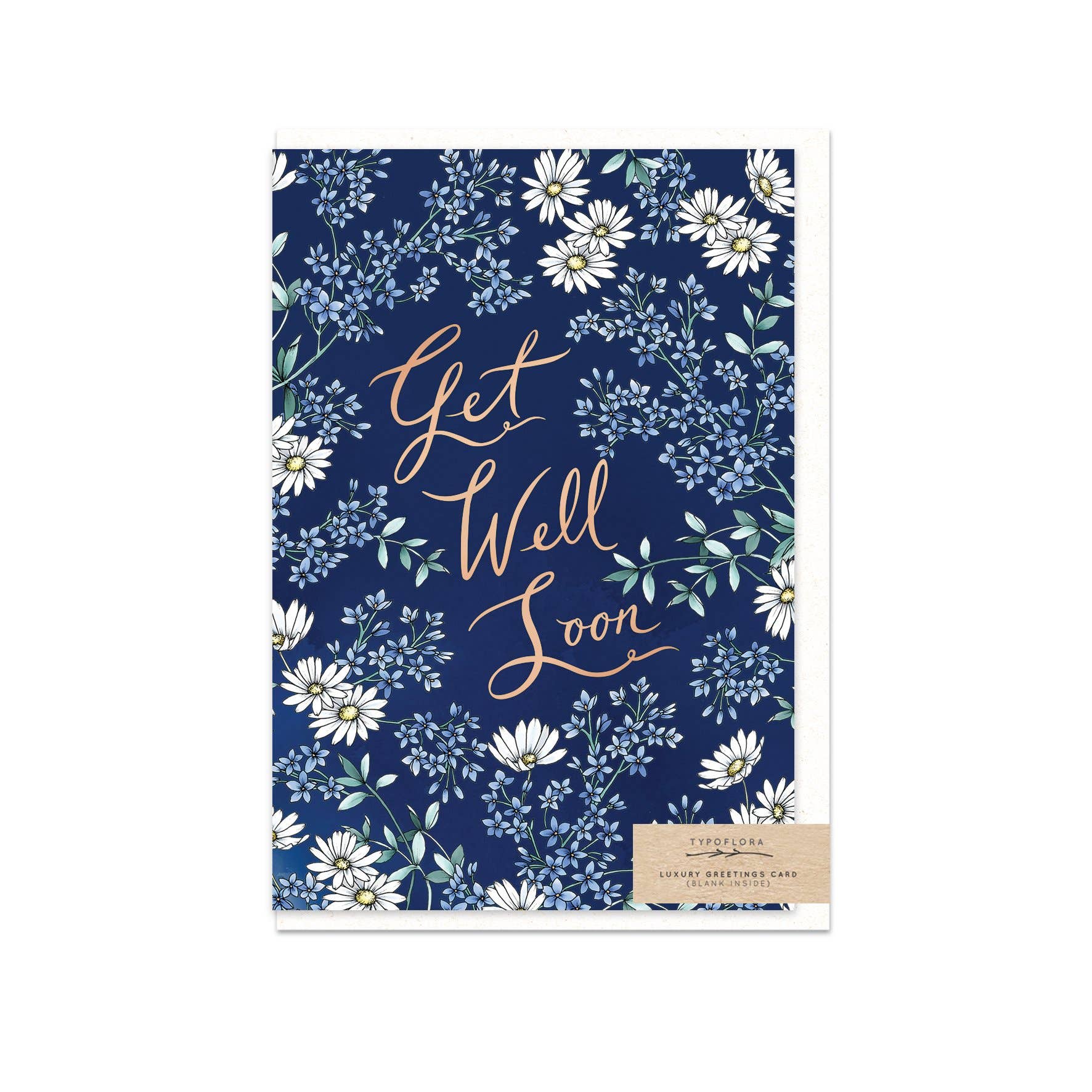 Ditsy Get Well Card