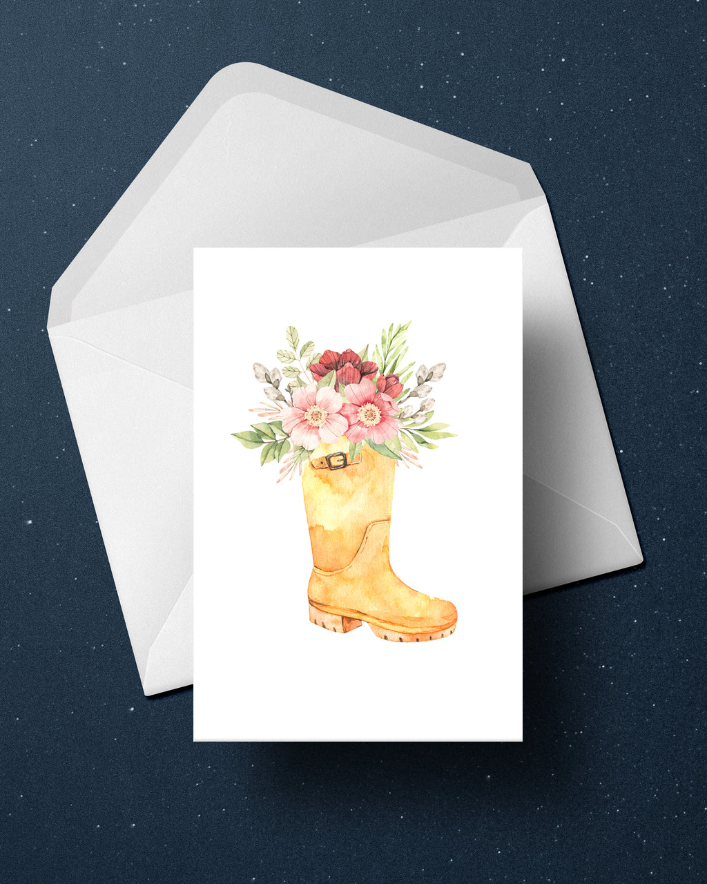 Greeting card - boot