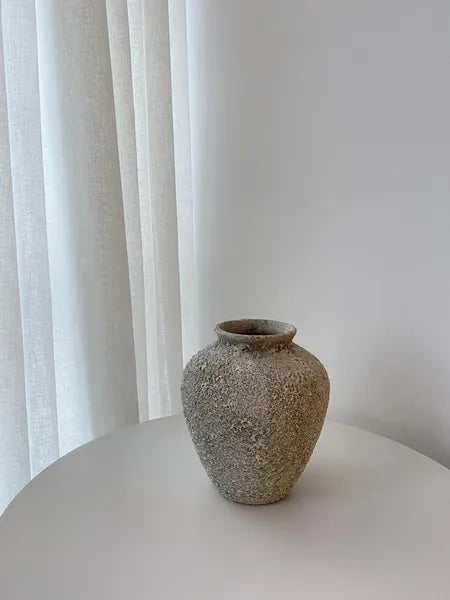 Petros Stone Vase Sage