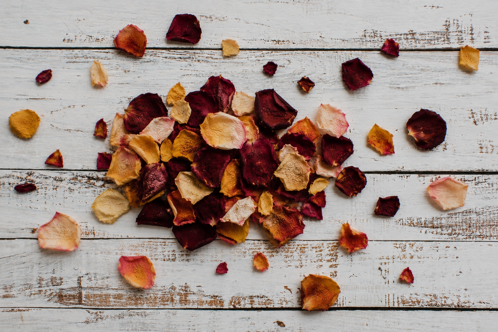 Dried Rose Petal Bag